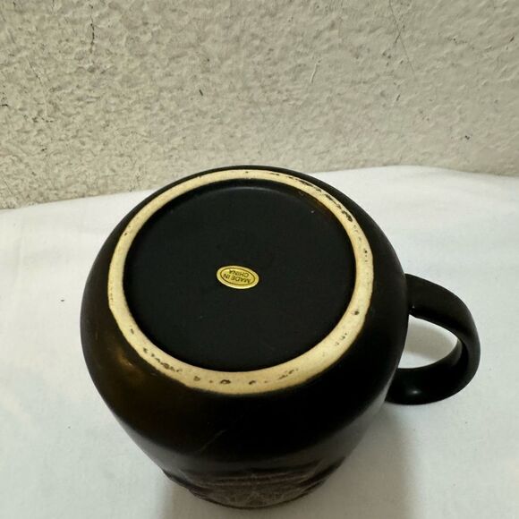 Mac Tools Made to Last Ceramic Coffee Cup Mug Black with 3D Red Logo - Picture 5 of 6